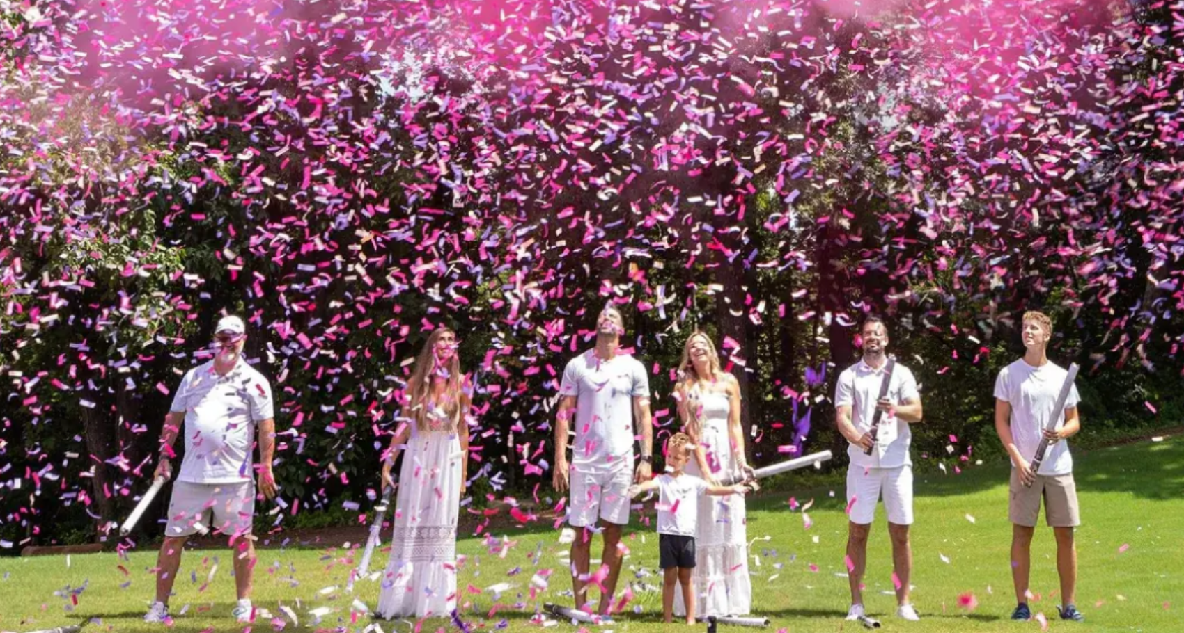 Exciting Gender Reveal Celebration with Confetti Cannon – Best Gender Reveal Ideas for Australian Families