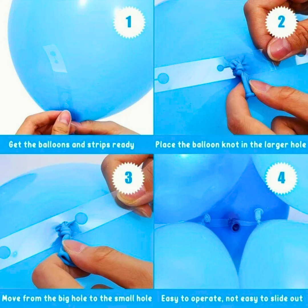 Gender Reveal Balloon Decorating Instructions