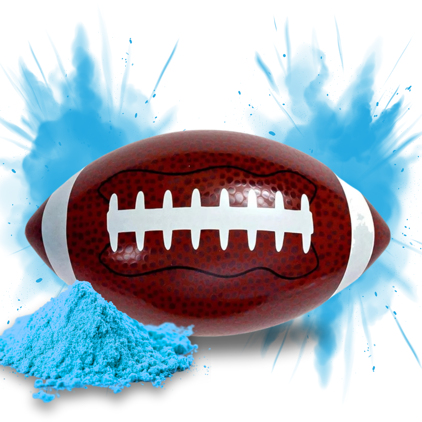 Gender Reveal Blue Football