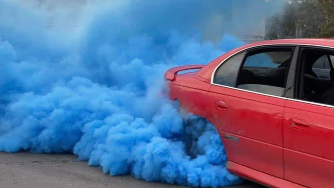 Gender Reveal Burnout Smoke