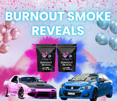 Gender Reveal Burnout Smoke