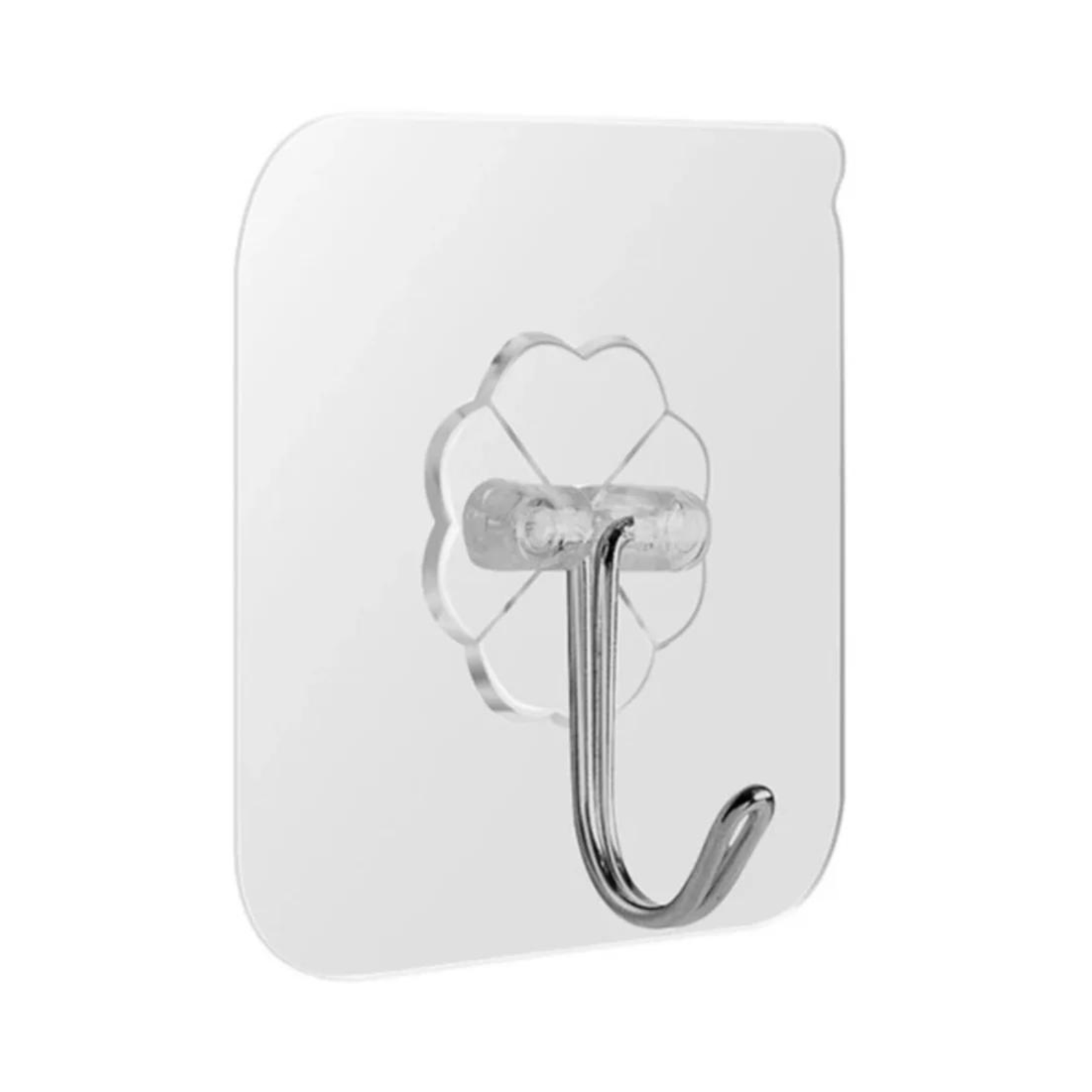 adhesive sticky wall hook for decorations, ideal for hanging items on smooth surfaces