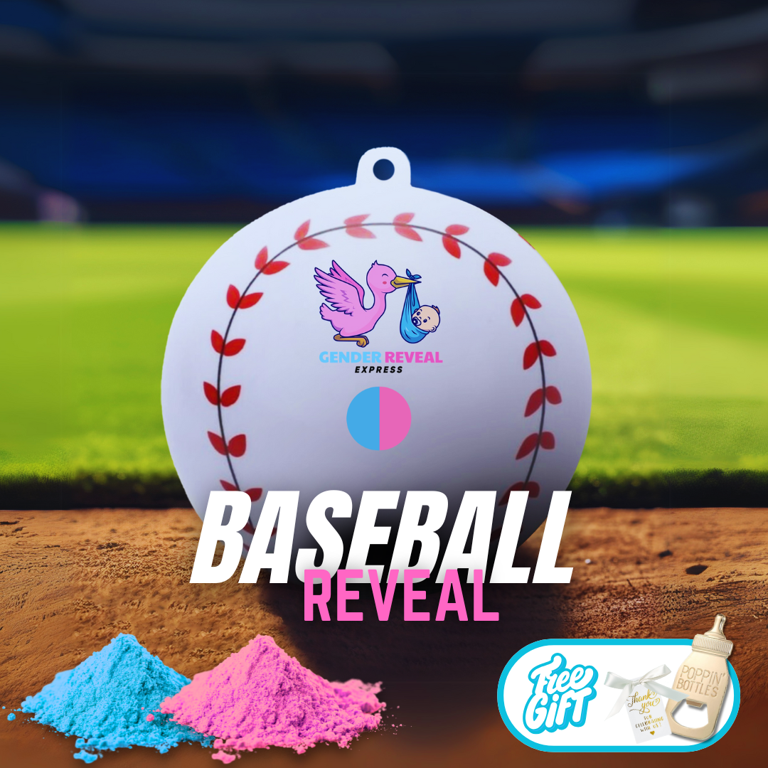 Gender Reveal Baseball