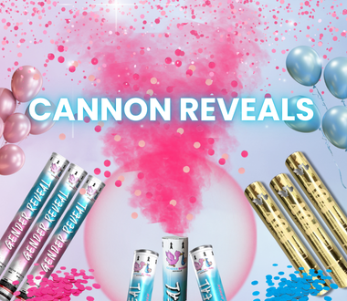 Gender Reveal Cannons